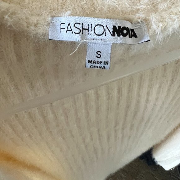 Fashion Nova Luxe Good To Me Cardigan Sweater - Ivory - Picture 6 of 6